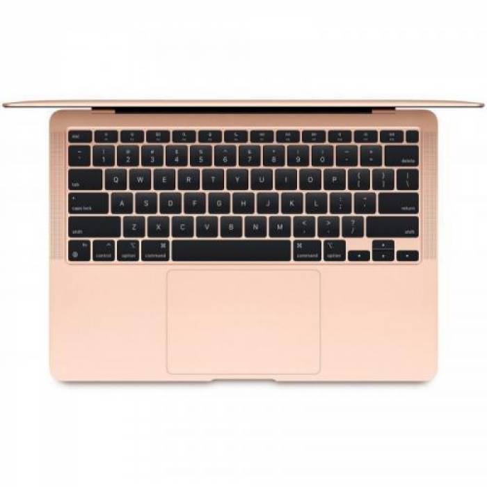 Laptop Apple New MacBook Air 13 (Late 2020) with Retina True Tone, Apple M1 Chip Octa Core, 13.3inch, RAM 16GB, SSD 512GB, Apple M1 7-core, MacOS Big Sur, Gold