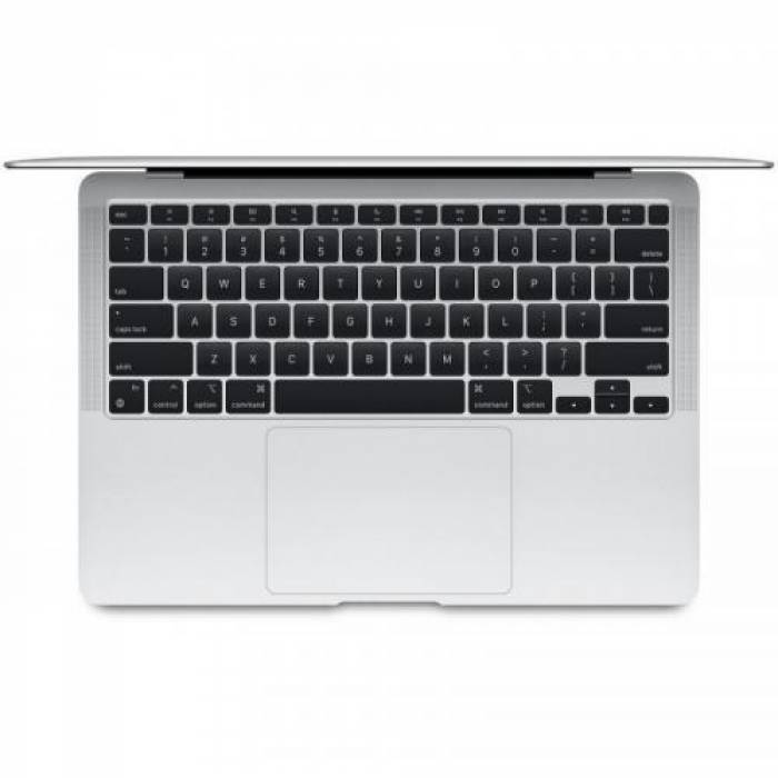 Laptop Apple New MacBook Air 13 (Late 2020) with Retina True Tone, Apple M1 Chip Octa Core, 13.3inch, RAM 8GB, SSD 256GB, Apple M1 7-core, Int KB, MacOS Big Sur, Silver