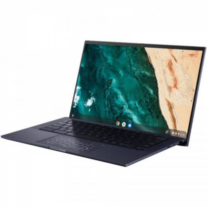 Laptop ASUS Chromebook CB9400CEA-KC0194, Intel Core i7-1165G7, 14inch, RAM 16GB, SSD 128GB, Intel Iris Xe Graphics, Chrome OS, Black