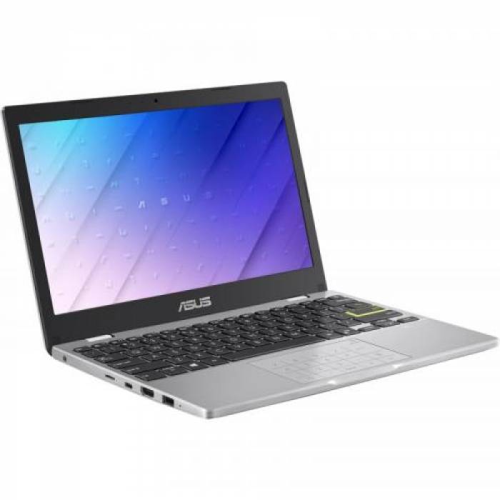 Laptop ASUS E210MA-GJ334WS, Intel Celeron Dual Core N4020, 11.6inch, RAM 4GB, eMMC 128GB, Intel UHD Graphics 600, Windows 11 S, Dreamy White