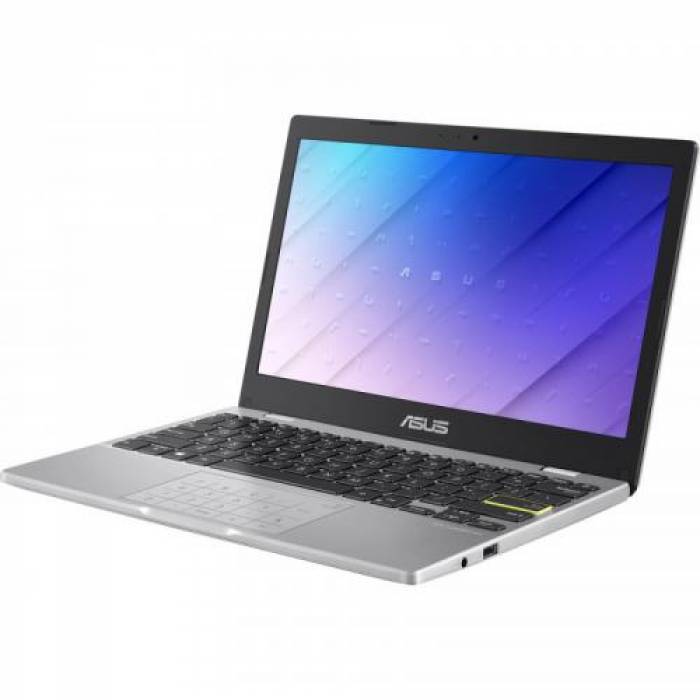 Laptop ASUS E210MA-GJ334WS, Intel Celeron Dual Core N4020, 11.6inch, RAM 4GB, eMMC 128GB, Intel UHD Graphics 600, Windows 11 S, Dreamy White