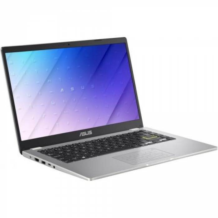 Laptop ASUS E410MA-BV1827, Intel Celeron N4020, 14inch, RAM 4GB, SSD 256GB, Intel UHD Graphics 600, No OS, Dreamy White