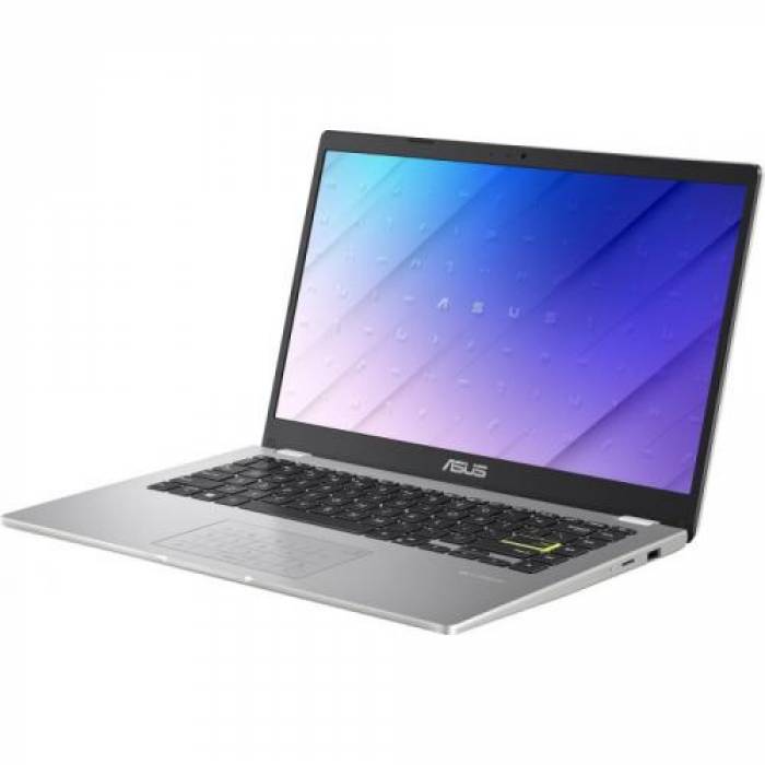 Laptop ASUS E410MA-BV1827, Intel Celeron N4020, 14inch, RAM 4GB, SSD 256GB, Intel UHD Graphics 600, No OS, Dreamy White