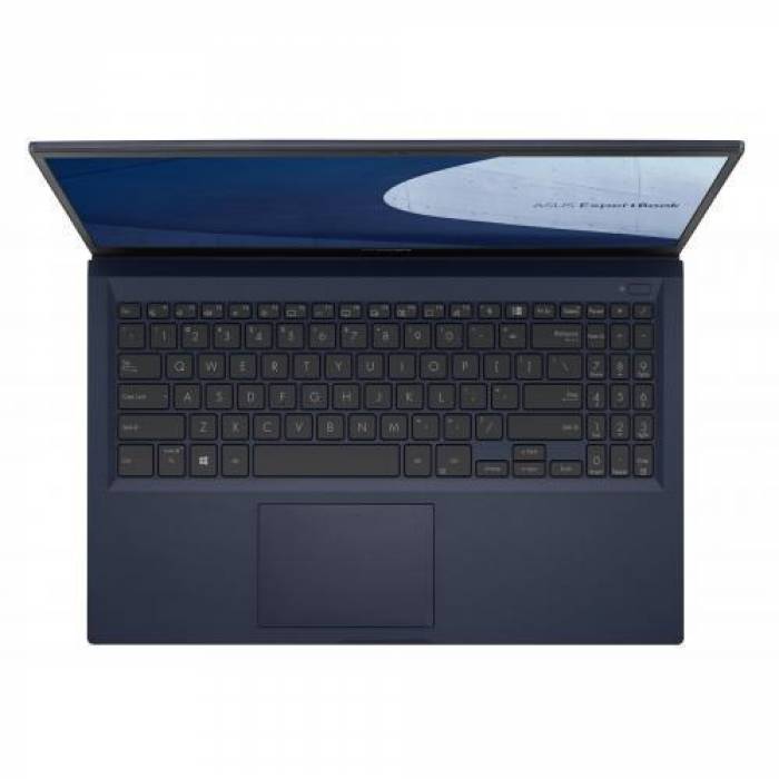 Laptop ASUS ExpertBook B B1500CEAE-BQ1656, Intel Core i3-1115G4, 15.6inch, RAM 8GB, SSD 256GB, Intel UHD Graphics, No OS, Star Black
