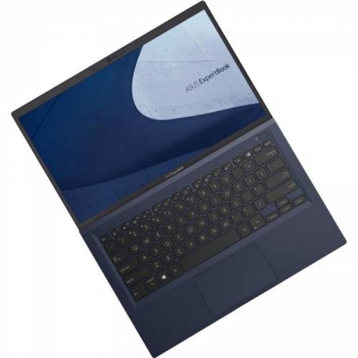 Laptop ASUS ExpertBook B1 B1400CBA-EK0758X, Intel Core i3-1215U, 14inch, RAM 16GB, SSD 512GB, Intel UHD Graphics, Windows 11 Pro, Star Black