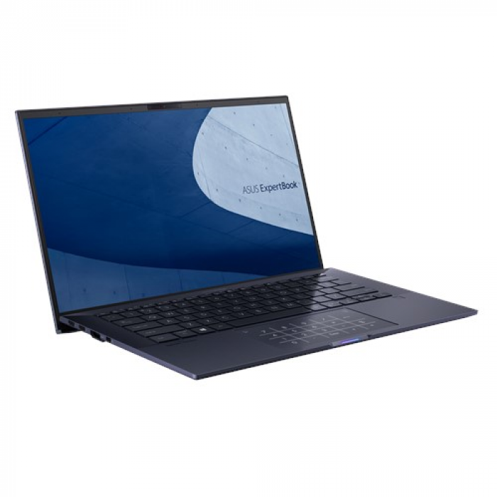 Laptop Asus ExpertBook B9450FA-BM0993R, Intel Core i5-10310U, 14inch, RAM 8GB, SSD 512GB, Intel UHD Graphics, Windows 10 Pro, Star Black