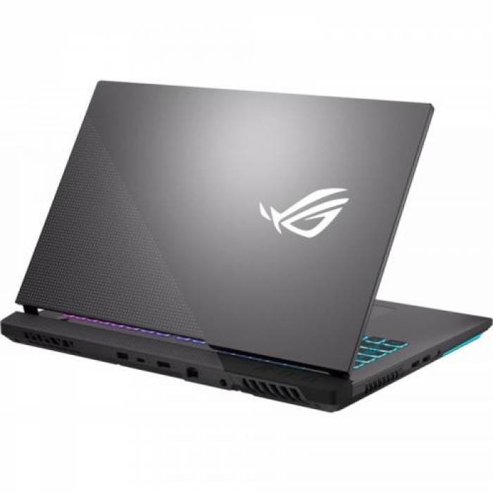 Laptop ASUS Gaming ROG Strix G17 G713IM-HX005, AMD Ryzen 7 4800H, 17.3inch, RAM 16GB, SSD 512GB, nVidia GeForce RTX 3060 6GB, No OS, Eclipse Gray
