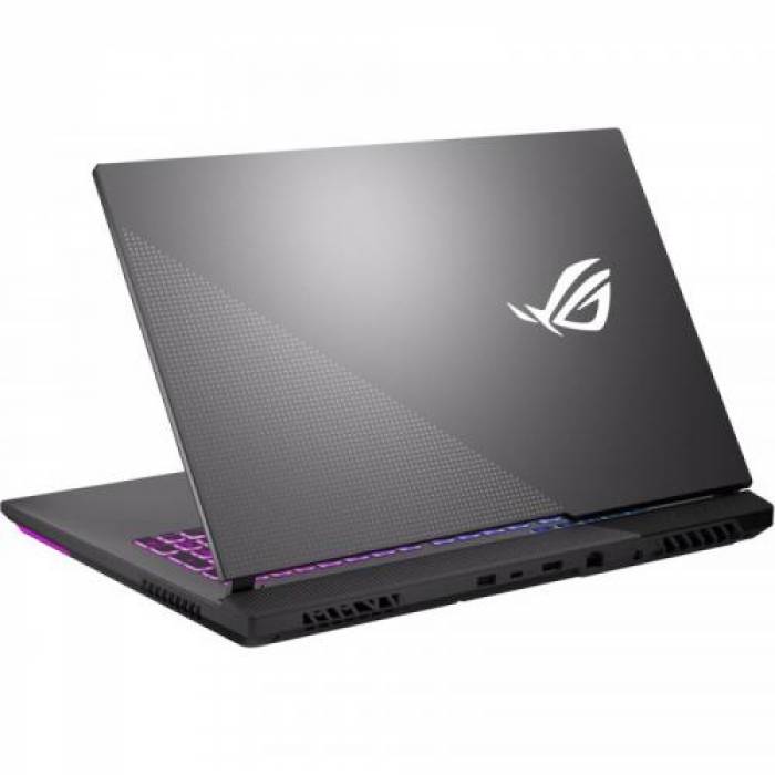 Laptop ASUS Gaming ROG Strix G17 G713IM-HX005, AMD Ryzen 7 4800H, 17.3inch, RAM 16GB, SSD 512GB, nVidia GeForce RTX 3060 6GB, No OS, Eclipse Gray