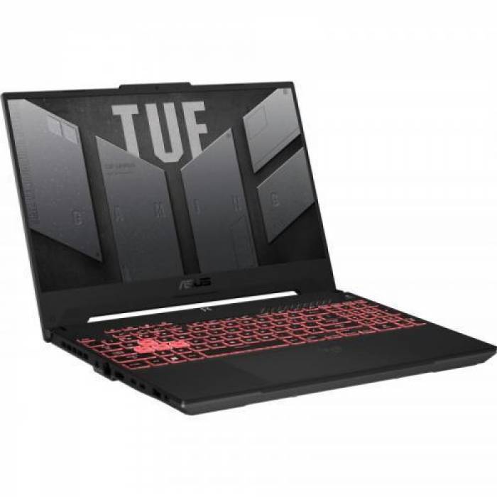 Laptop ASUS Gaming TUF A15 FA507RC-HN057, AMD Ryzen 7 6800H, 15.6inch, RAM 16GB, SSD 1TB, nVidia GeForce RTX 3050 4GB, No OS, Jaeger Gray