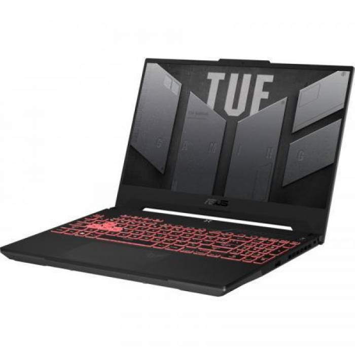 Laptop ASUS Gaming TUF A15 FA507RC-HN057, AMD Ryzen 7 6800H, 15.6inch, RAM 16GB, SSD 1TB, nVidia GeForce RTX 3050 4GB, No OS, Jaeger Gray