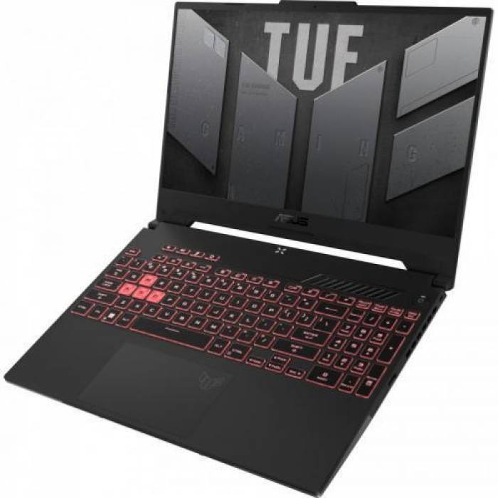 Laptop ASUS Gaming TUF A15 FA507RC-HN057, AMD Ryzen 7 6800H, 15.6inch, RAM 16GB, SSD 1TB, nVidia GeForce RTX 3050 4GB, No OS, Jaeger Gray