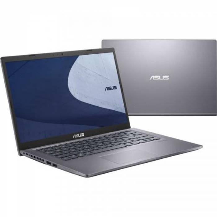 Laptop ASUS P1412CEA-EB0551, Intel Core i5-1135G7, 14inch, RAM 8GB, SSD 256GB, Intel Iris Xe Graphics, No OS, Slate Grey