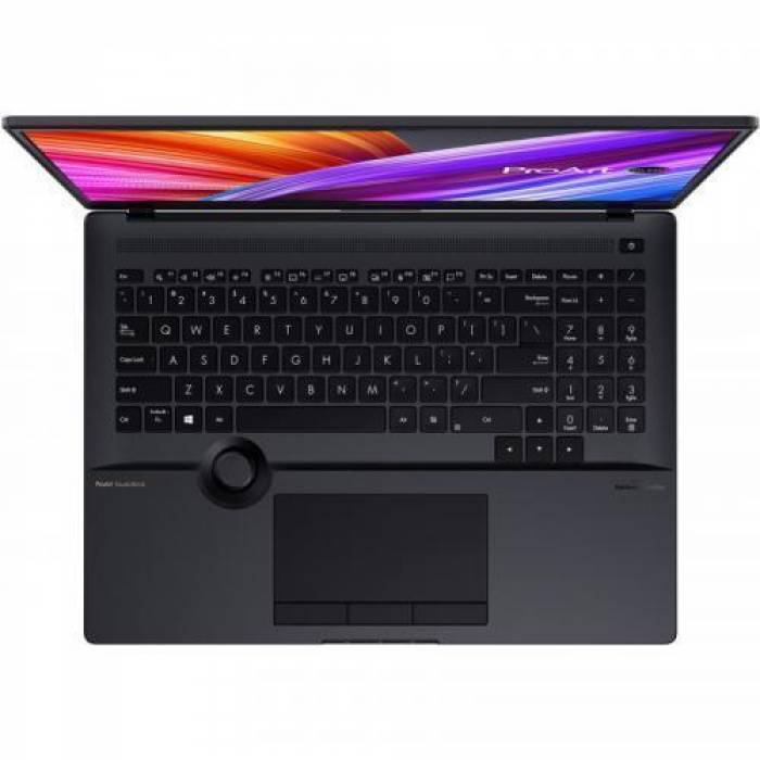 Laptop ASUS ProArt Studiobook 16 OLED H7600HM-L2033X, Intel Core i9-11900H, 16inch, RAM 64GB, SSD 2x 2TB, nVidia GeForce RTX 3060 6GB, Windows 11 Pro, Star Black