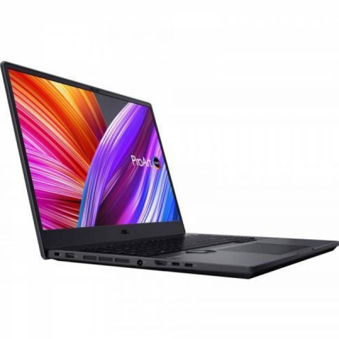 Laptop ASUS ProArt Studiobook 16 OLED H7600HM-L2033X, Intel Core i9-11900H, 16inch, RAM 64GB, SSD 2x 2TB, nVidia GeForce RTX 3060 6GB, Windows 11 Pro, Star Black