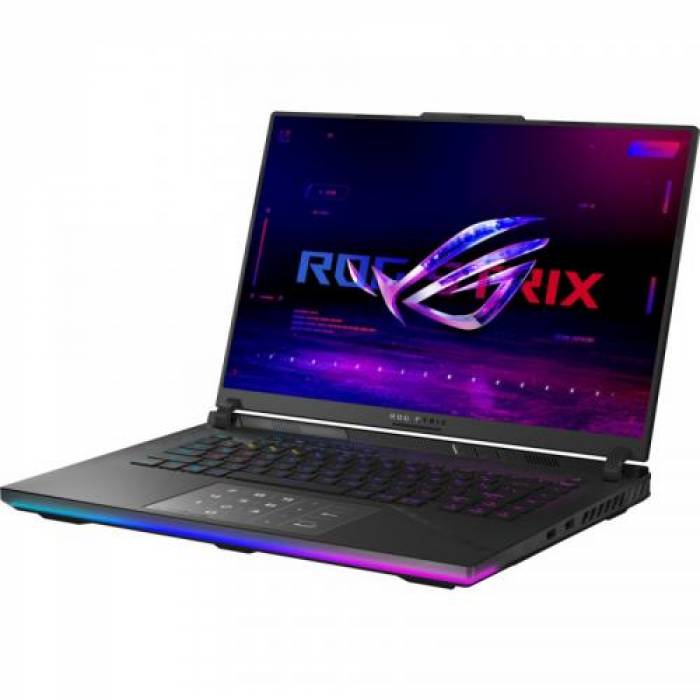 Laptop ASUS ROG Strix 16 G634JZ-N4030, Intel Core i9-13980HX, 16inch, RAM 32GB, SSD 2x 1TB, nVidia GeForce RTX 4080 12GB, No OS, Off Black