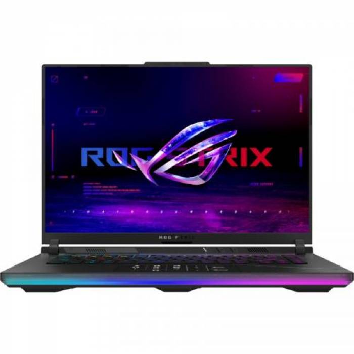 Laptop ASUS ROG Strix 16 G634JZ-N4030, Intel Core i9-13980HX, 16inch, RAM 32GB, SSD 2x 1TB, nVidia GeForce RTX 4080 12GB, No OS, Off Black