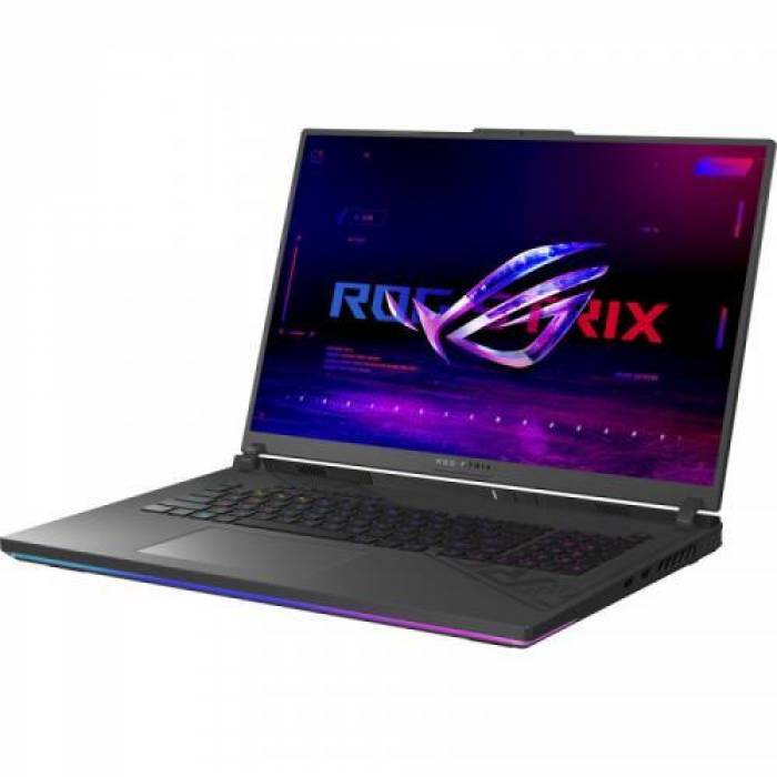 Laptop ASUS ROG Strix (2023) G814JI-N6070, Intel Core i9-13980HX, 18inch, RAM 32GB, SSD 1TB, nVidia GeForce RTX 4070 8GB, No OS, Eclipse Grey