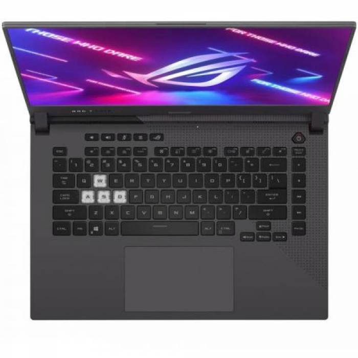 Laptop ASUS ROG Strix G15 G513IE-HN006, AMD Ryzen 7 4800H, 15.6inch, RAM 16GB, SSD 1TB, nVidia GeForce 3050 TI 4GB, No OS, Eclipse Gray