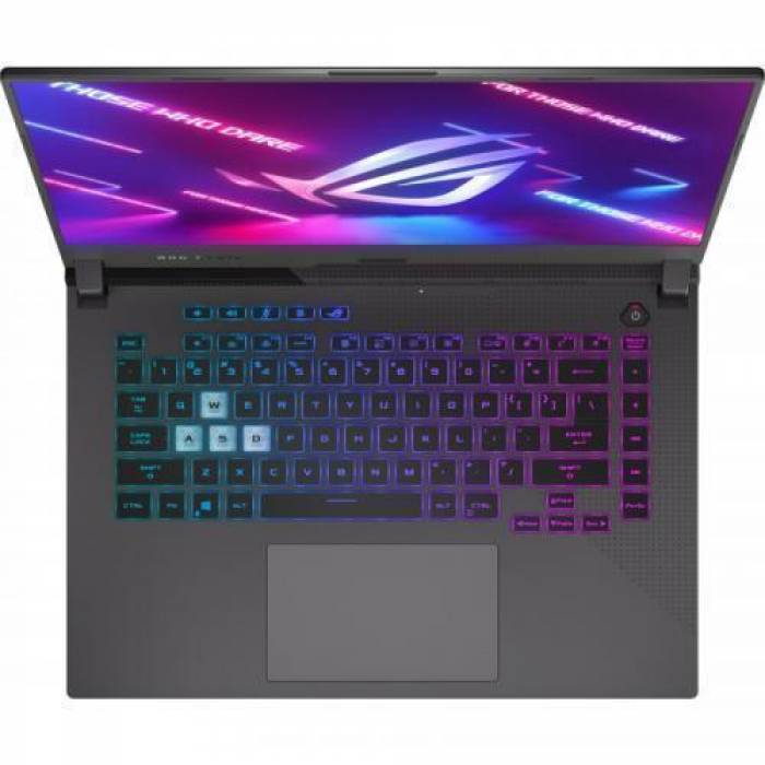 Laptop ASUS ROG Strix G15 G513RC-HN038, AMD Ryzen 7 6800H, 15.6inch, RAM 8GB, SSD 1TB, nVidia GeForce RTX 3050 4GB, No OS, Eclipse Gray