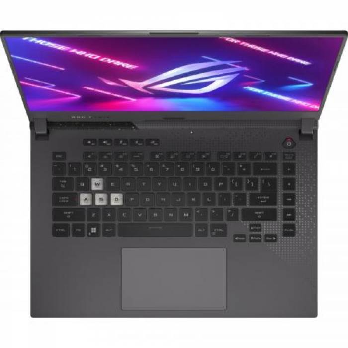 Laptop ASUS ROG Strix G15 G513RM-HQ219W, AMD Ryzen 7 6800H, 15.6inch, RAM 16GB, SSD 1TB, nVidia GeForce RTX 3060 6GB, Windows 11, Eclipse Gray