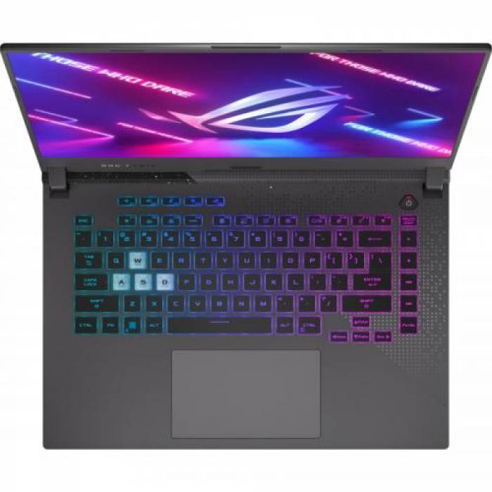 Laptop ASUS ROG Strix G15 G513RM-HQ219W, AMD Ryzen 7 6800H, 15.6inch, RAM 16GB, SSD 1TB, nVidia GeForce RTX 3060 6GB, Windows 11, Eclipse Gray