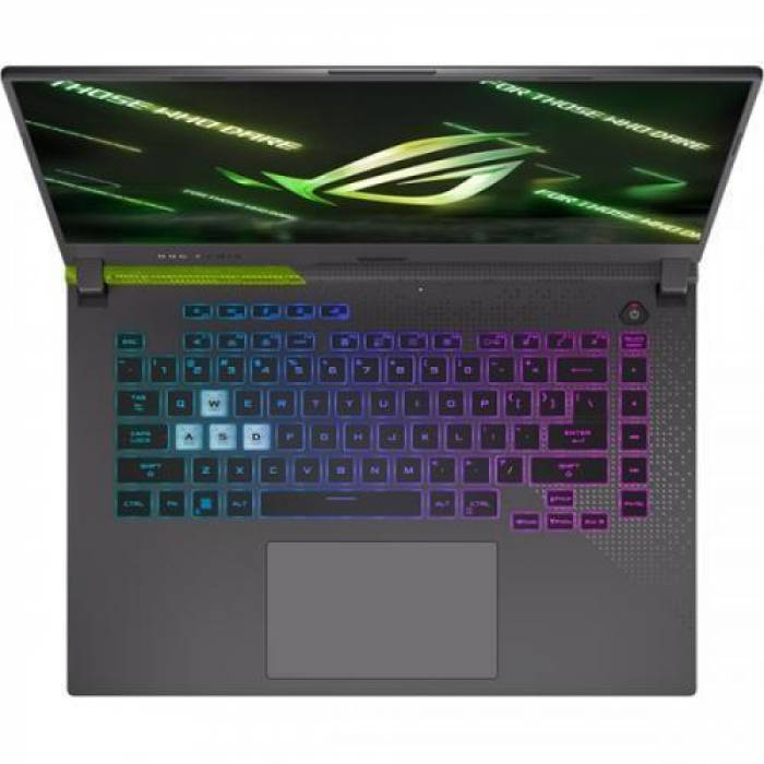 Laptop ASUS ROG Strix G15 G513RM-HQ262, AMD Ryzen 7 6800H, 15.6inch, RAM 16GB, SSD 1TB, nVidia GeForce RTX 3060 6GB, No OS, Volt Green