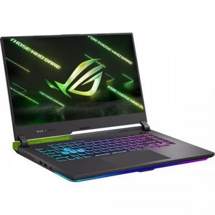 Laptop ASUS ROG Strix G15 G513RM-HQ262, AMD Ryzen 7 6800H, 15.6inch, RAM 16GB, SSD 1TB, nVidia GeForce RTX 3060 6GB, No OS, Volt Green