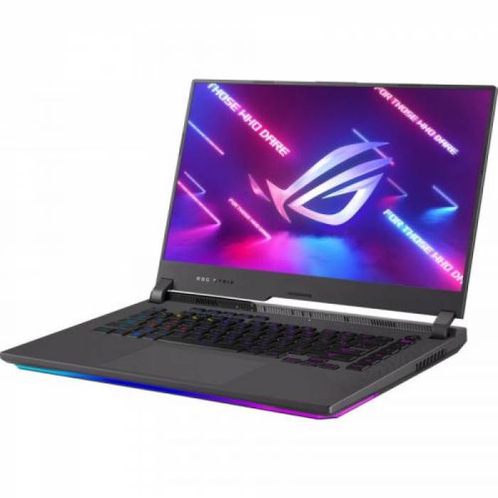 Laptop ASUS ROG Strix G15 G513RS-HF001, AMD Ryzen 9 6900HX, 15.6inch, RAM 32GB, SSD 1TB, nVidia GeForce RTX 3080 8GB, No OS, Eclipse Gray