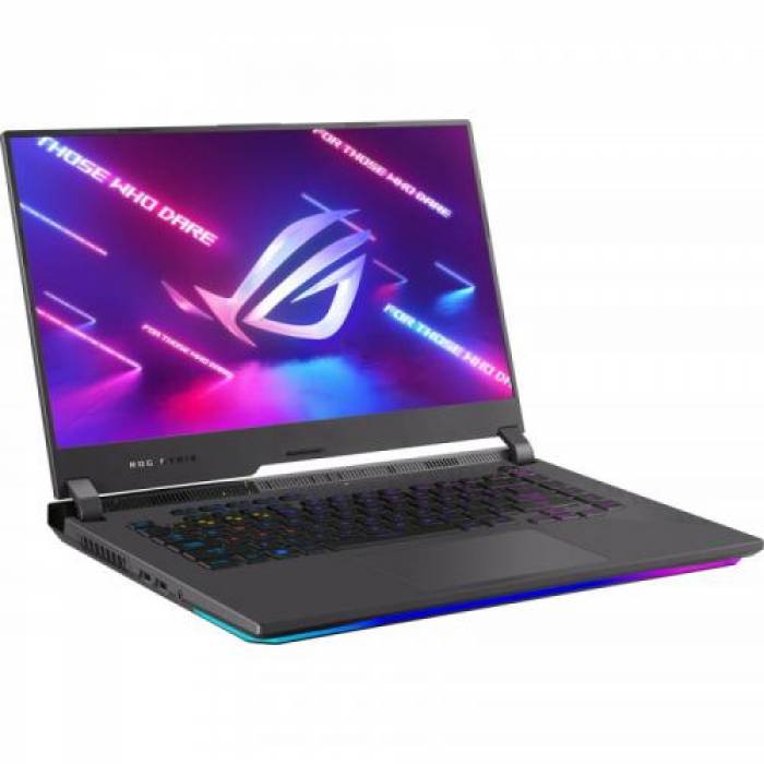 Laptop ASUS ROG Strix G15 G513RS-HF001, AMD Ryzen 9 6900HX, 15.6inch, RAM 32GB, SSD 1TB, nVidia GeForce RTX 3080 8GB, No OS, Eclipse Gray