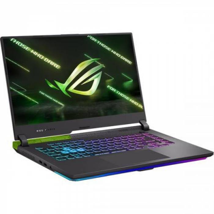 Laptop ASUS ROG Strix G15 G513RS-HF016, AMD Ryzen 9 6900HX, 15.6inch, RAM 32GB, SSD 1TB, nVidia GeForce RTX 3080 16GB, No OS, Volt Green