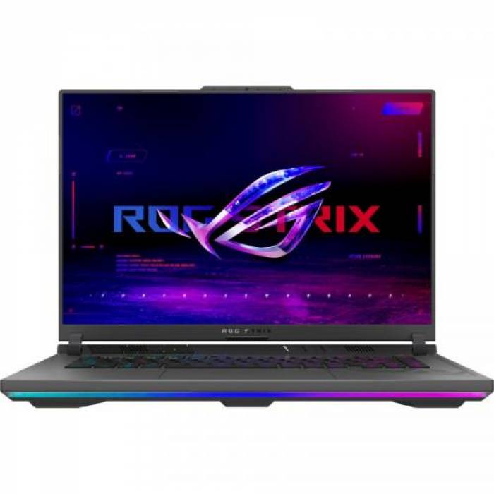 Laptop ASUS ROG Strix G16 (2023) G614JI-N4083, Intel Core i9-13980HX, 16inch, RAM 16GB, SSD 1TB, nVidia GeForce RTX 4070 8GB, No OS, Volt Green