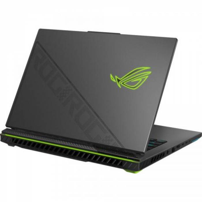 Laptop ASUS ROG Strix G16 (2023) G614JI-N4083, Intel Core i9-13980HX, 16inch, RAM 16GB, SSD 1TB, nVidia GeForce RTX 4070 8GB, No OS, Volt Green