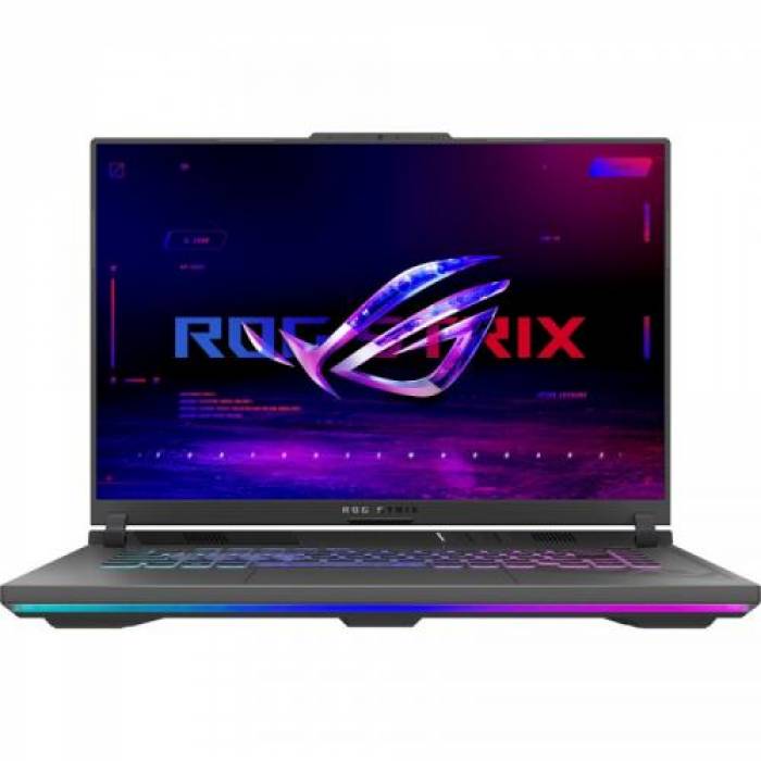 Laptop ASUS ROG Strix G16 (2023) G614JU-N3110, Intel Core i7-13650HX, 16inch, RAM 16GB, SSD 512 GB, nVidia GeForce RTX 4050 6GB, No OS, Eclipse Gray