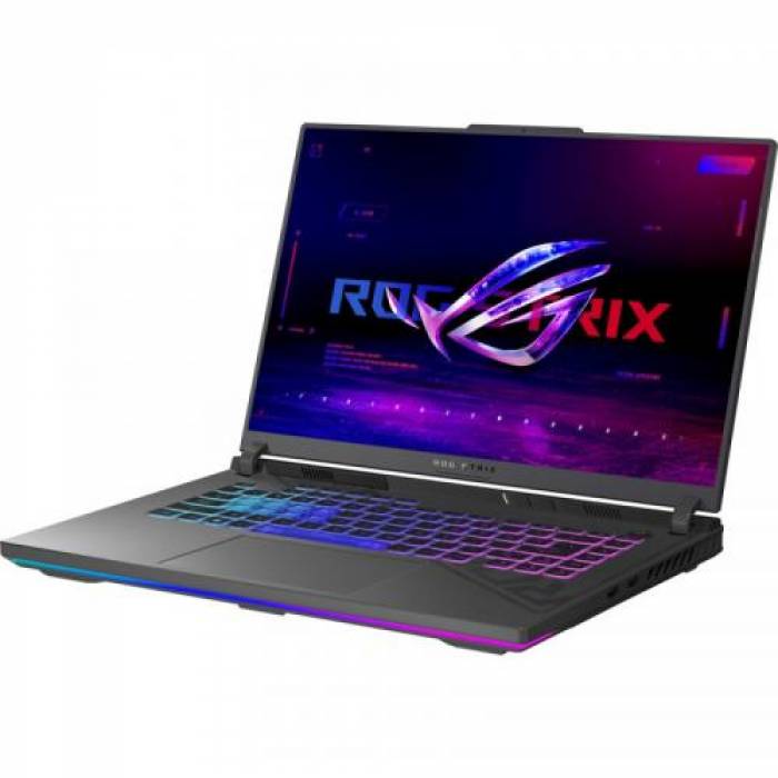 Laptop ASUS ROG Strix G16 (2023) G614JU-N3110, Intel Core i7-13650HX, 16inch, RAM 16GB, SSD 512 GB, nVidia GeForce RTX 4050 6GB, No OS, Eclipse Gray