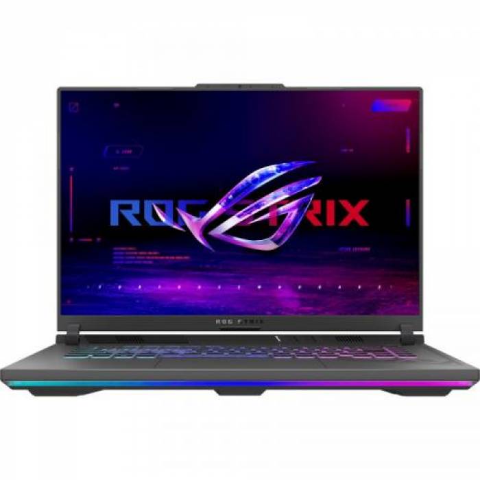 Laptop ASUS ROG Strix G16 (2023) G614JV-N3075, Intel Core i7-13650HX, 16inch, RAM 8GB, SSD 1TB, nVidia GeForce RTX 4060 8GB, No OS, Eclipse Gray