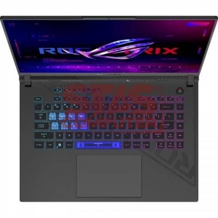 Laptop ASUS ROG Strix G16 (2023) G614JV-N3133, Intel Core i5-13450HX, 16inch, RAM 16GB, SSD 512GB, nVidia GeForce RTX 4060 8GB, No OS, Eclipse Gray