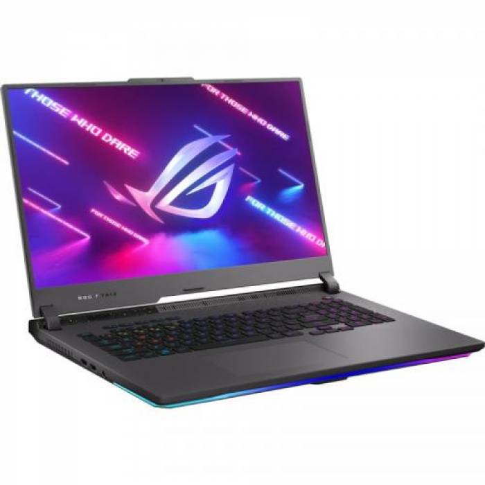 Laptop ASUS ROG Strix G17 (2023) G713PI-LL032W, AMD Ryzen 9 7945HX, 17.3inch, RAM 32GB, SSD 1TB, nVidia GeForce RTX 4070 8GB, Windows 11, Eclipse Gray