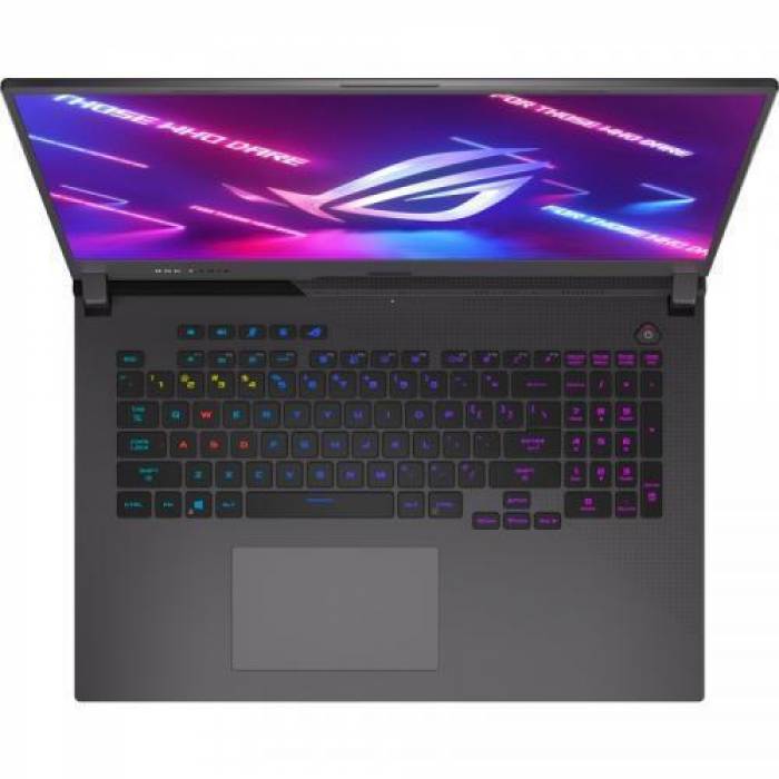 Laptop ASUS ROG Strix G713RM-KH011, AMD Ryzen 7 6800H, 17.3inch, RAM 16GB, SSD 1TB, nVidia GeForce RTX 3060 6GB, No OS, Eclipse Gray