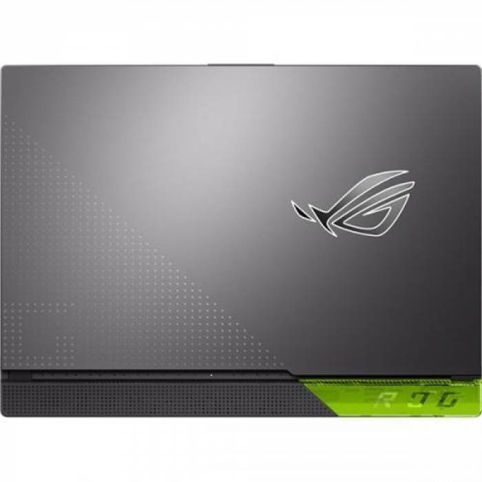 Laptop ASUS ROG Strix G713RM-KH100, AMD Ryzen 7 6800H, 17.3inch, RAM 16GB, SSD 512GB, nVidia GeForce RTX 3060 6GB, No OS, Volt Green