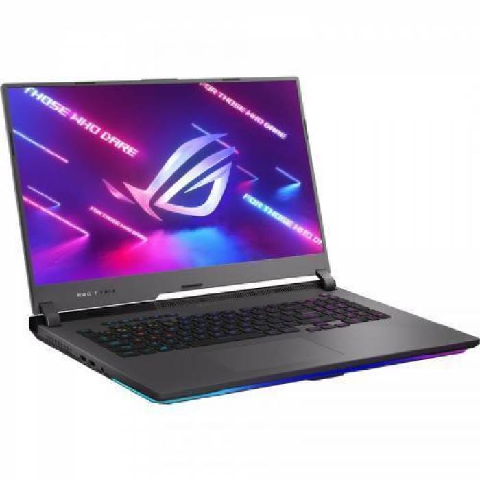 Laptop ASUS ROG Strix G713RW-KH096, AMD Ryzen 9 6900HX, 17.3inch, RAM 32GB, SSD 1TB, nVidia GeForce RTX 3070 Ti 8GB, No OS, Eclipse Gray