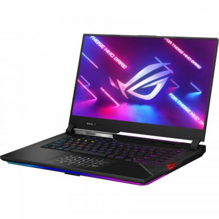 Laptop ASUS ROG Strix SCAR 15 G533ZM-HF007, Intel Core i7-12700H, 15.6inch, RAM 16GB, SSD 1TB, nVidia GeForce RTX 3060 6GB, No OS, Off Black