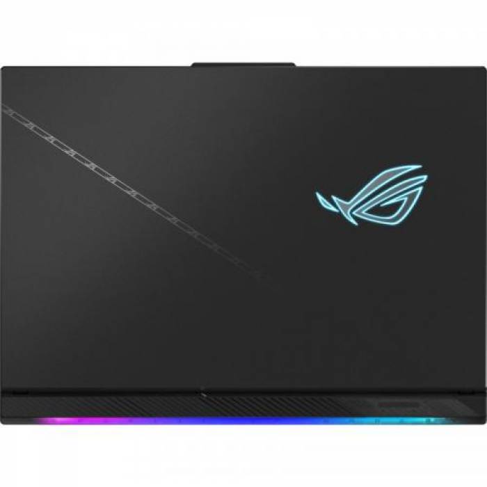 Laptop ASUS ROG Strix SCAR 18 (2023) G834JY-N6035, Intel Core i9-13980HX, 18inch, RAM 32GB, SSD 2x 1TB, nVidia GeForce RTX 4090 16GB, No OS, Black