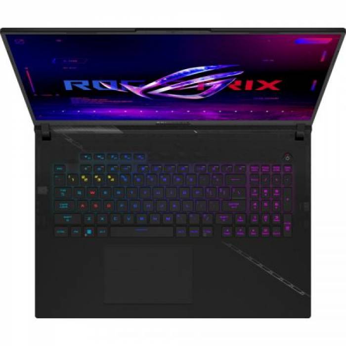 Laptop ASUS ROG Strix SCAR 18 (2023) G834JY-N6035, Intel Core i9-13980HX, 18inch, RAM 32GB, SSD 2x 1TB, nVidia GeForce RTX 4090 16GB, No OS, Black