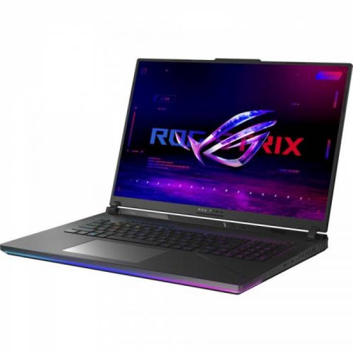 Laptop ASUS ROG Strix SCAR 18 (2023) G834JY-N6035, Intel Core i9-13980HX, 18inch, RAM 32GB, SSD 2x 1TB, nVidia GeForce RTX 4090 16GB, No OS, Black