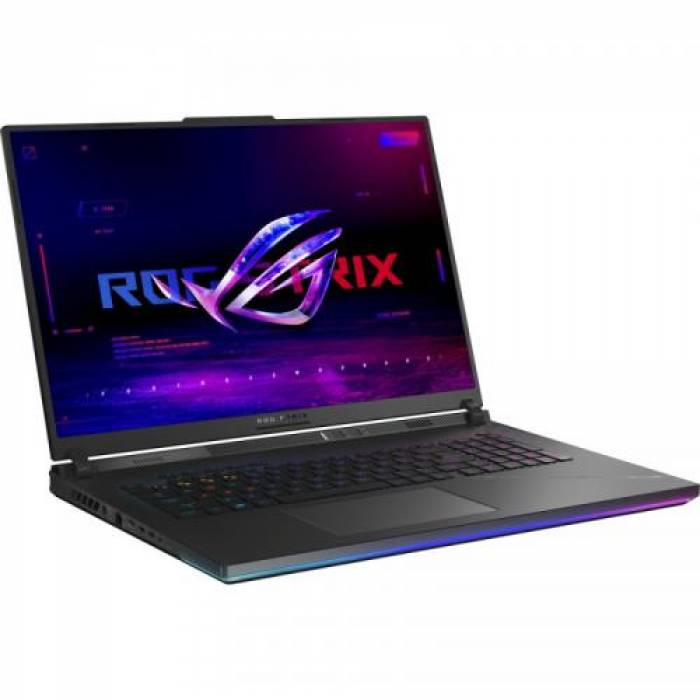 Laptop ASUS ROG Strix SCAR 18 (2023) G834JY-N6035, Intel Core i9-13980HX, 18inch, RAM 32GB, SSD 2x 1TB, nVidia GeForce RTX 4090 16GB, No OS, Black