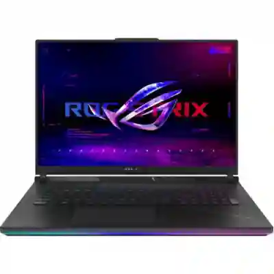 Laptop ASUS ROG Strix SCAR 18 (2023) G834JY-N6035, Intel Core i9-13980HX, 18inch, RAM 32GB, SSD 2x 1TB, nVidia GeForce RTX 4090 16GB, No OS, Black