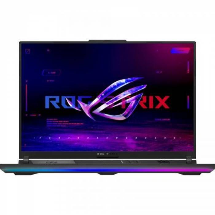 Laptop ASUS ROG Strix SCAR G18 (2023) G834JZ-N6020, Intel Core i9-13980HX, 18inch, RAM 32GB, SSD 1TB, nVidia GeForce RTX 4080 12GB, No OS, Black