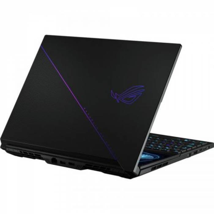 Laptop ASUS ROG Zephyrus Duo 16 GX650RM-LS028W, AMD Ryzen 7 6800H, 16inch, RAM 32GB, SSD 1TB, nVidia GeForce RTX 3060 6GB, Windows 11, Black