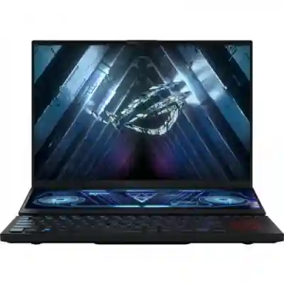 Laptop ASUS ROG Zephyrus Duo 16 GX650RS-LO052W, AMD Ryzen 9 6900HX, 16inch, RAM 32GB, SSD 1TB, nVidia GeForce RTX 3080 8GB, Windows 11, Black