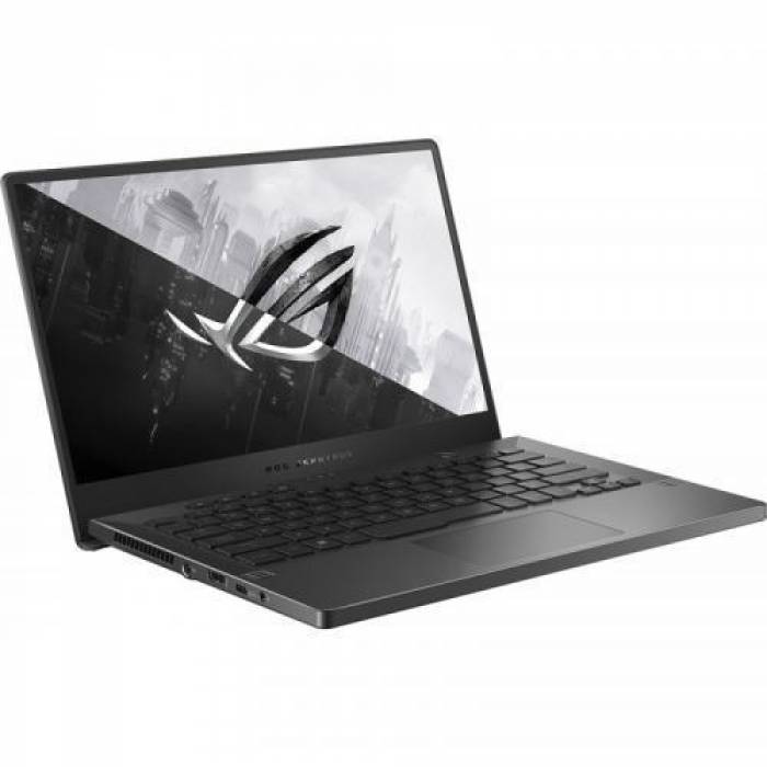 Laptop ASUS ROG Zephyrus G14 GA401QM-K2030T, AMD Ryzen 9 5900HS, 14inch, RAM 16GB, SSD 1TB, nVidia GeForce RTX 3060 6GB, Windows 10, Eclipse Gray AniMe Matrix